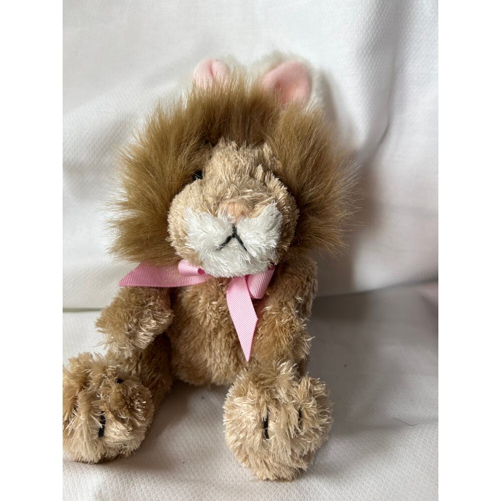 Animal Adventures Lion Plush 8" Bunny Outfit